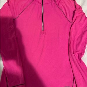 Hind Pink Quarter-Zip Pullover